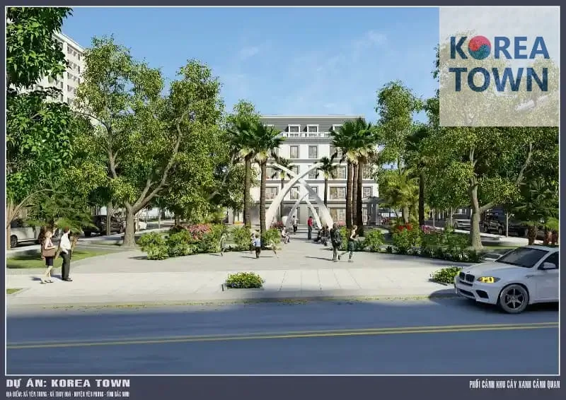 Vị trí dự án Korea Town Bắc Ninh